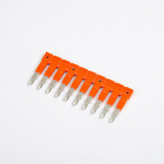 ONKA 2.5/10 Steckbare 10-fach-Firstbrücke, isoliert, universal (für Feder- und Schraubklemme 2.5mm2), 1060109