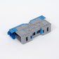 ONKA 50mm2 M8 screw terminal connector with protective cap, blue, 1030034