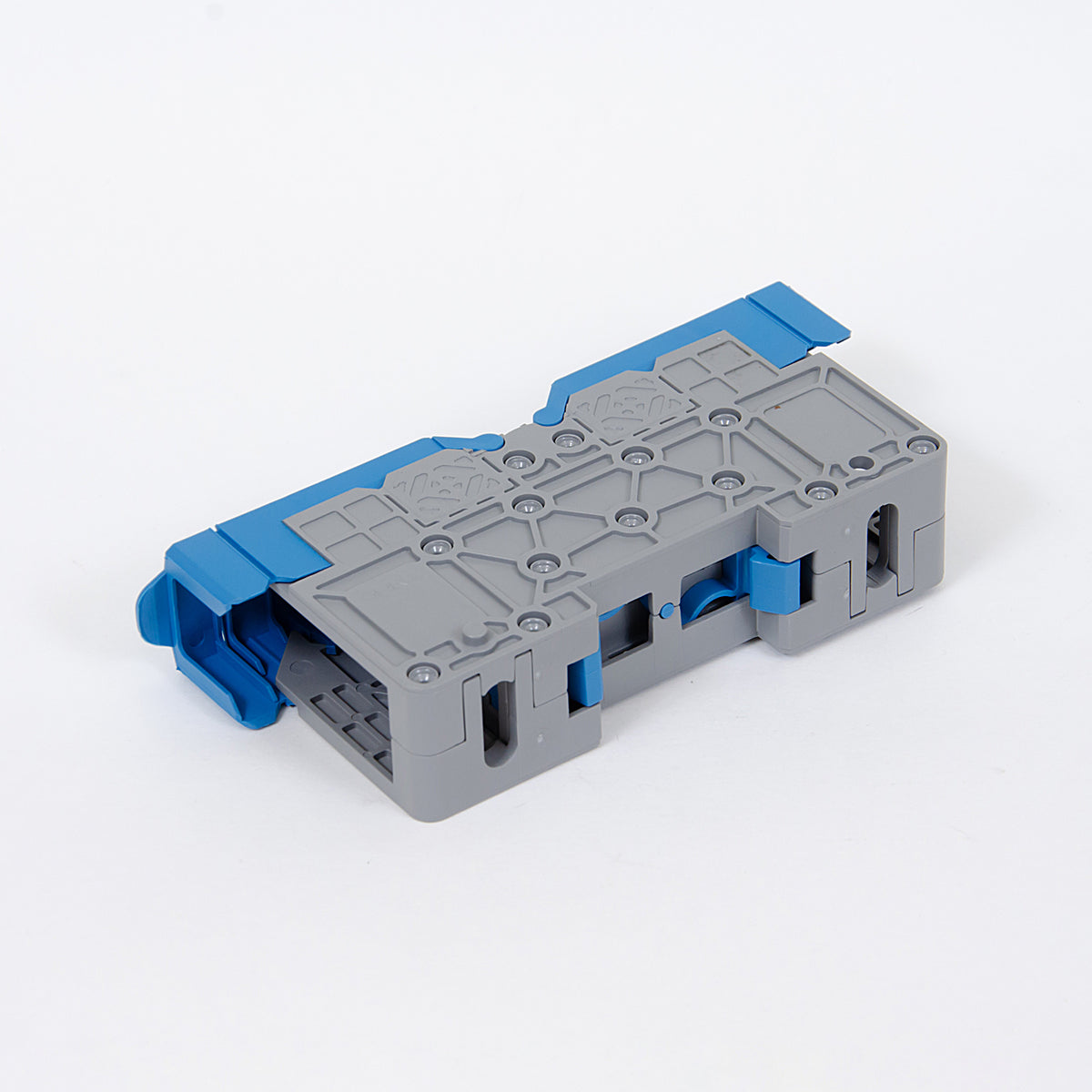 ONKA 50mm2 M8 screw terminal connector with protective cap, blue, 1030034