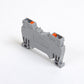 ONKA 2.5mm2 spring terminal block DIN rail terminal 2-pole gray, 1020013