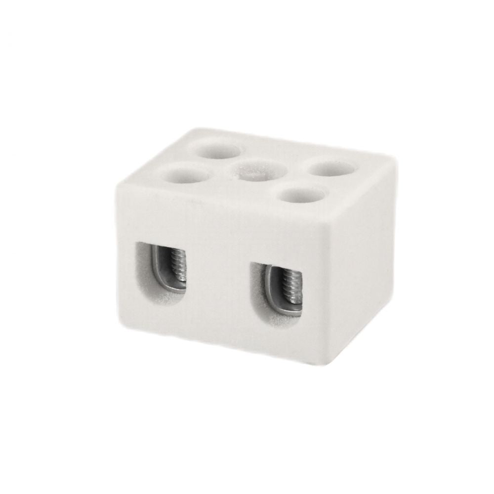 ONKA 4-6mm2 / 2-Schienen Steatit / Keramik / Porzellan Stecker - PORCELAIN TERMINAL BLOCK, 1070004