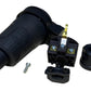 Hermetische schwarze Gummisteckdose IP54 mit Klappe 2P+Z 16A 250V SCHUKO RDP-F Bylion