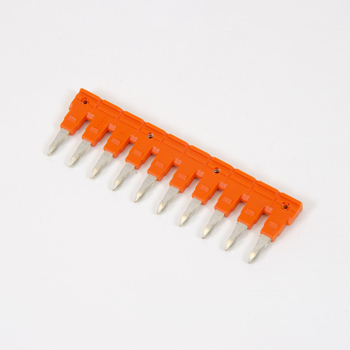 ONKA 10/10 Plug-in 10-pole Bridge Isolated for 10mm2 Screw Terminal, 1060124