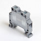 ONKA 6mm2 screw terminal block DIN rail clamp 2-pole gray, 1010032